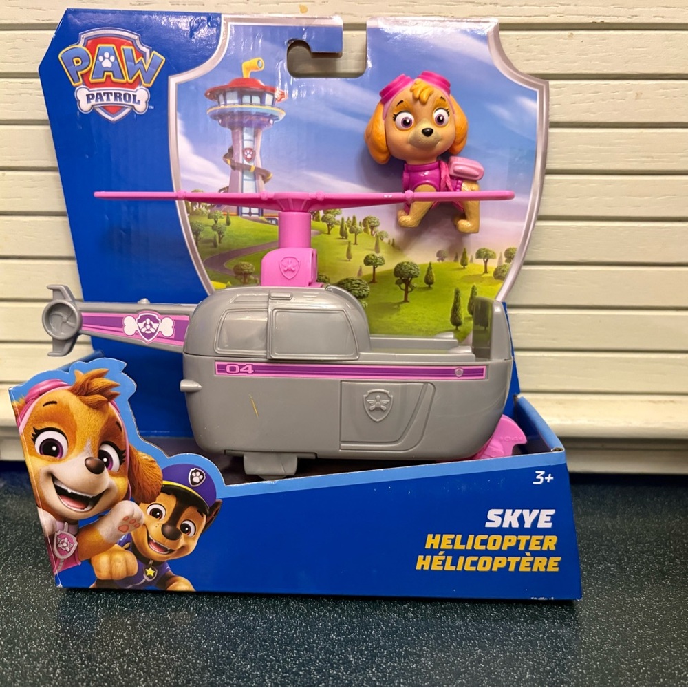 Paw Patrol Skye Helicopter - Pink and Gray